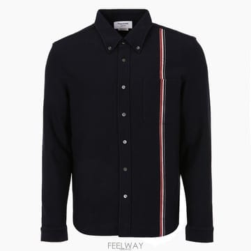 Thom Browne [����/����]MJT497A J0139 415 ����� ��Ʈ ��ư ��Ʈ������ ���� ���̺� ����[����/����]MJT497A J0139 415 ����� ��Ʈ ��ư ��Ʈ��