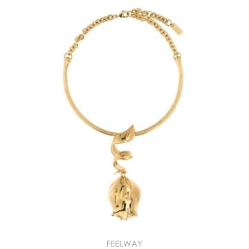26FW 끌로에 목걸이 팬던트 CH26WJN35CB7 9DC Gold