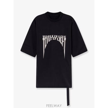 릭오웬스 다크쉐도우 점보 SS 오가닉 코튼 티셔츠 DU02F6274 B0652326587