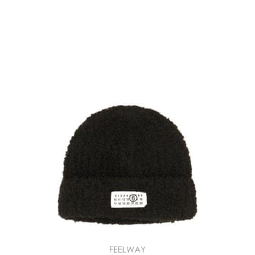 26FW MM6 메종마르지엘라 이어플랩 캡 S62TB0009M13342 900 BLACK