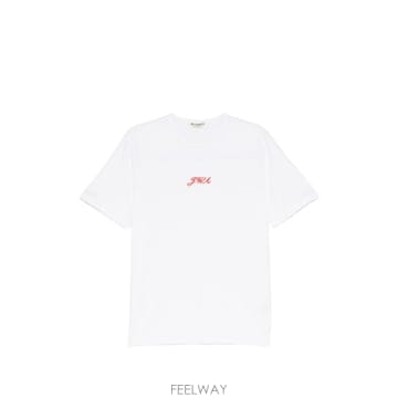 인더샵 JW ANDERSON JW 앤더슨 화이트 반팔 티셔츠