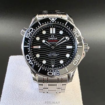 오메가 씨마스터 다이버 300 42mm 검판 스틸 남성 시계