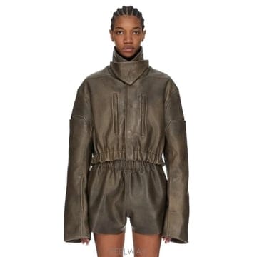 Rick Owens 26FW �� ������ ���� RO02F5795LCD 39 WASHED BLACK26FW �� ������ ���� RO02F5795LCD 39 WASHED BLACK