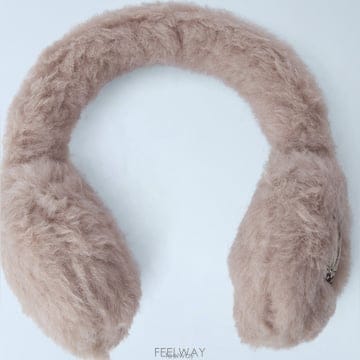 26 FW 막스마라 Teddy 테디 플리스 이어머프 베이지 2624576142600 002