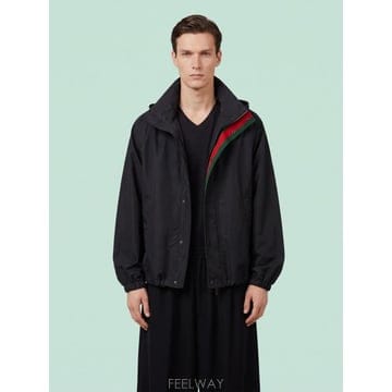 GUCCI 26FW ���� �ƿ��� 871672 BLACK26FW ���� �ƿ��� 871672 BLACK