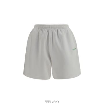 발렌시아가 숏팬츠 WHITE