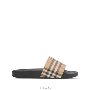 Burberry 26SS ������ üũ ����Ʈ �����̵� 8057037 A7028 BEIGE26SS ������ üũ ����Ʈ �����̵� 8057037 A7028 BEIGE