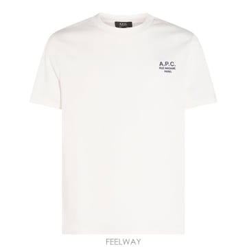 A.P.C 아페쎄 화이트 코튼 티셔츠 COHBUM26388TAE B0482021661