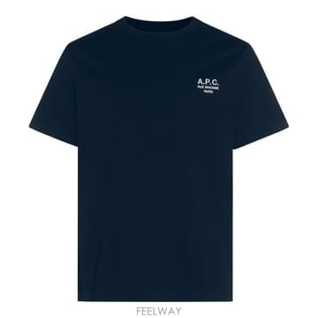 A.P.C 아페쎄 다크 네이비 코튼 티셔츠 COHBUM26388TI B0482021662