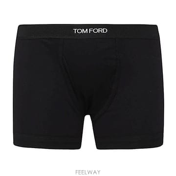 톰포드 블랙 코튼 박서 T4LC31040002 B0482039344