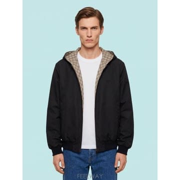 GUCCI 26FW ���� �ƿ��� 871671 BLACK26FW ���� �ƿ��� 871671 BLACK