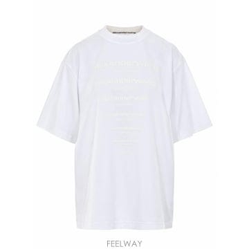 Alexander Wang 26FW �˷���� �� ���� Ƽ���� UCC3261924 120 WHITE26FW �˷���� �� ���� Ƽ���� UCC3261924 120 WHITE