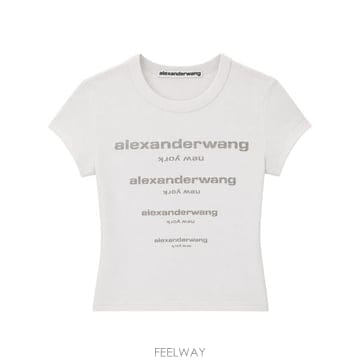 Alexander Wang 26FW �˷���� �� ���� Ƽ���� 1CC3261363 100 WHITE26FW �˷���� �� ���� Ƽ���� 1CC3261363 100 WHITE