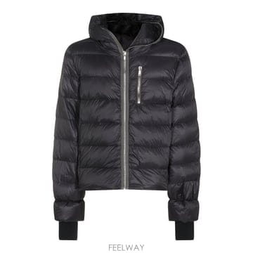 릭오웬스 블랙 퍼퍼 다운 자켓 RU02F4722NPD109 B0482287166