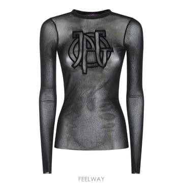 장 폴 고티에 블랙 탑 2604WTO541M00000 B0482278414
