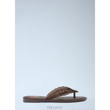 26 F/W 가니 러플 스트랩 플립 플랍 D1020028 ZWX B0112326487