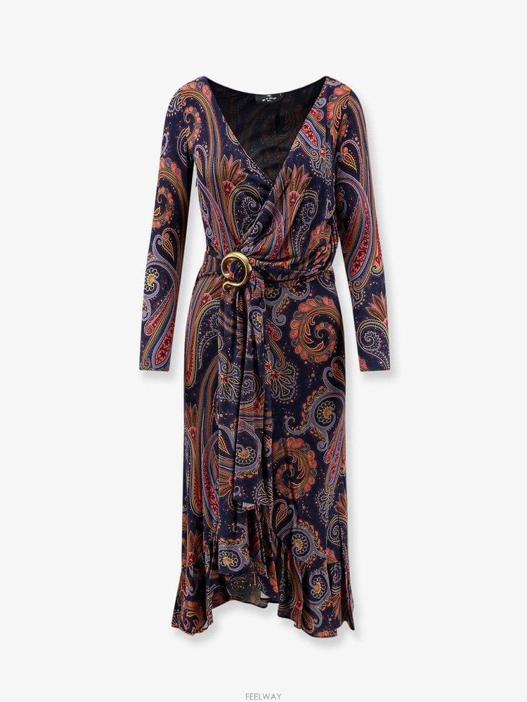 ETRO ��Ʈ�� ��Ʈ��ġ ���ڽ� �巹�� WITH �����ڴ� ���� WRHA06 B0652326664��Ʈ�� ��Ʈ��ġ ���ڽ� �巹�� WITH �����ڴ� ���� WRH