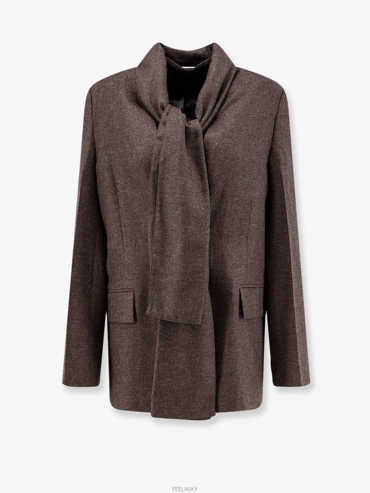 Toteme ���� ��ī�� LAPEL ���ڽ� & �� �������� 264WRZ0060 B0652326684���� ��ī�� LAPEL ���ڽ� & �� �������� 264WRZ0060 B0