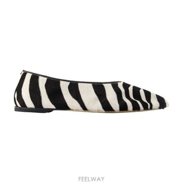 26 F/W 토템 슬립 포니 헤어 플랫슈즈 TOTEME 레더 멀티컬러 B0732305416