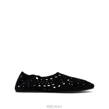 26 F/W 알라이아 슬리퍼 VIENNE 인 스웨이드 NERE AA3 B0742312810