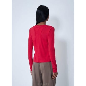 25 F/W 더 로우 SERUNI 티셔츠 9049 K569 RED B0111724420