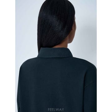 25 F/W 더 로우 RODDIE 폴로 탑 8752 K526 BLK B0111863892