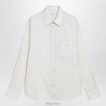 26 F/W 르메르 레귤러핏 CREAMCOLORED 코튼 & 실크 셔 B0052327124