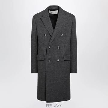 26 F/W 아미 그레이 더블브레스티드 울 코트 HCO110WV007 B0052327147