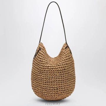 26 F/W JW 앤더슨 스몰 BULB 백 인 NATURAL 라피아  B0052327156