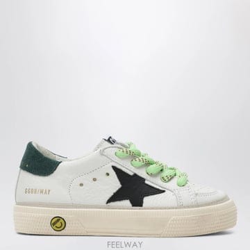 26 F/W 골든구스 MAY 스니커즈 인 WHITEBLACKGREEN B0052327157