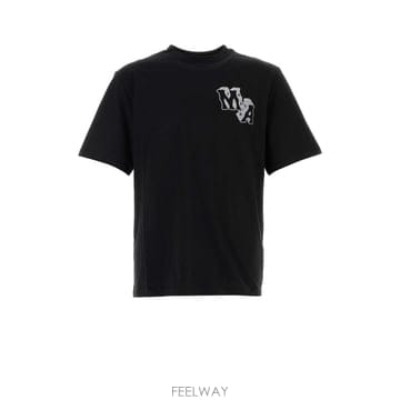 아미리 AMIRI 블록 LETTER 티셔츠 AM426JR030 BL B0442282396