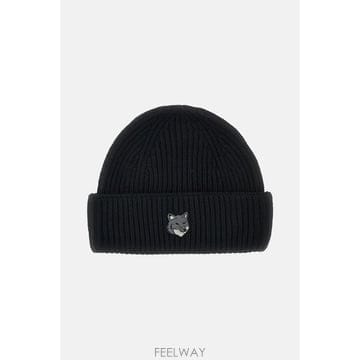 26 F/W 메종 키츠네 폭스 헤드 라지 비니 PM06112KT102 B0032267098