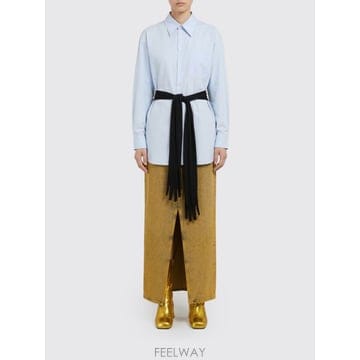 메종마르지엘라 긴소매 타이 셔츠