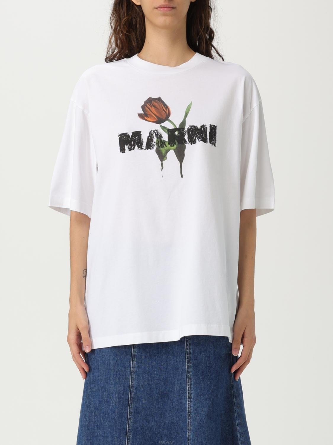 Marni [A6] ������ THJET49P18USCY31 ���� Ƽ���� THJET49P18USCY31-LOW01[A6] ������ THJET49P18USCY31 ���� Ƽ���� THJET49P18USC