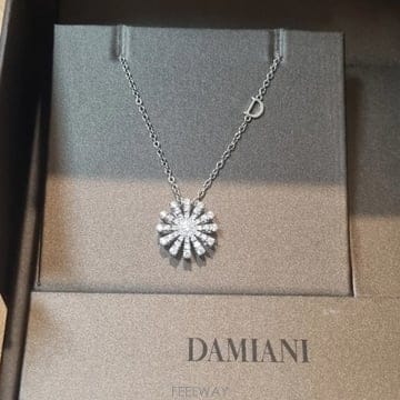 다미아니 마르게리타 네크리스 화이트골드 16mm