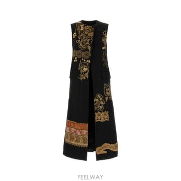 Dries Van Noten 26FW �帮�� �� ��ư ��Ʈ ���� 2620106064444 900 Black26FW �帮�� �� ��ư ��Ʈ ���� 2620106064444 900 Black