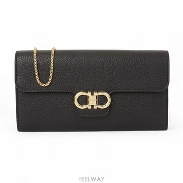 [비엔비명품관] FERRAGAMO 페라가모 여성 간치니 월렛 스트랩 크로스백