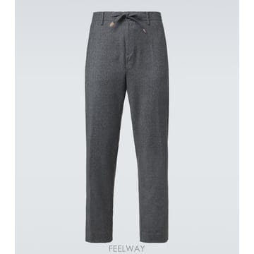 26 FW Canali 울 스트레이트 팬츠 TP579520850
