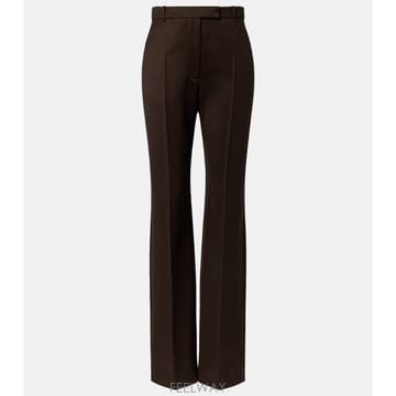 26 FW McQueen 울 스트레이트 팬츠 TP581704462
