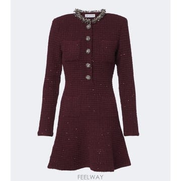 Self Portrait 26 FW ������Ʈ����Ʈ �Ӻ����õ� ���� ��Ʈ �̴ϵ巹�� TP58170581126 FW ������Ʈ����Ʈ �Ӻ����õ� ���� ��Ʈ �̴ϵ巹�� T