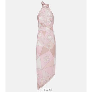 Emilio Pucci 26 FW Pucci Occhi ��ũ Ʈ�� �ƽ� �巹�� TP58170569126 FW Pucci Occhi ��ũ Ʈ�� �ƽ� �巹�� TP581705691