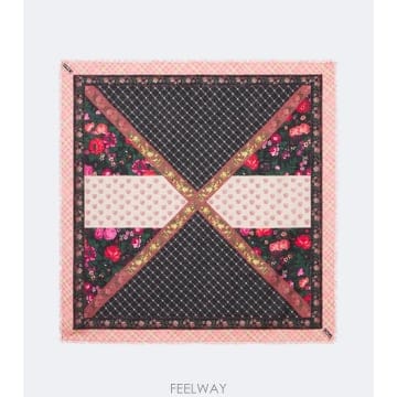 26 FW 끌로에 Chloe Folk 캐시미어 울 스카프 TP581702535