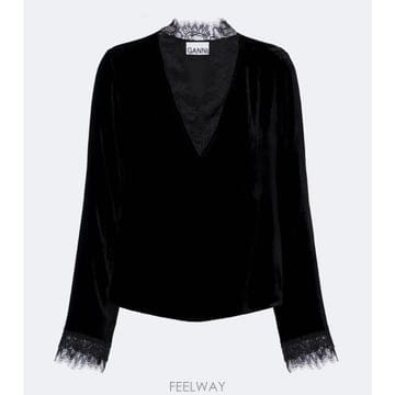 GANNI 26 FW ���� ���̽� Ʈ���� ���� ž TP58169471726 FW ���� ���̽� Ʈ���� ���� ž TP581694717