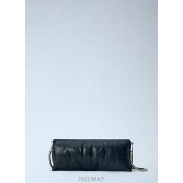 Rick Owens 26 FW �������� ���� �ε巯�� ���� Ŭ��ġ ric0266011blk26 FW �������� ���� �ε巯�� ���� Ŭ��ġ ric0266011blk
