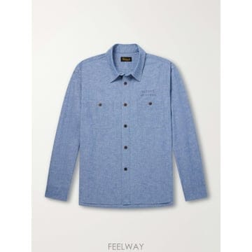 26 FW 비즈빔 블루 브릭스 코튼 샴브레이 셔츠 TP581697792