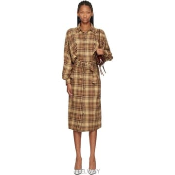 Diesel 26 FW ���� ���� üũ �ö��� ���̵� ��Ʈ �̵� �巹�� 262001F05400126 FW ���� ���� üũ �ö��� ���̵� ��Ʈ �̵� �巹�� 