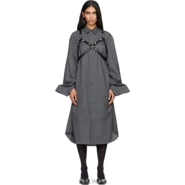 Junya Watanabe 26 FW �ؾ� ��Ÿ���� �׷��� �ϳ׽� �� �̵� �巹�� 262253F05500126 FW �ؾ� ��Ÿ���� �׷��� �ϳ׽� �� �̵� �巹�� 26225