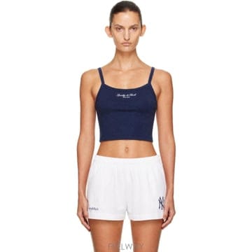 Sporty & Rich 26 FW ����Ƽ�ظ�ġ ���̺� �ñ״�ó NY �ڽ� ��ũž 262446F11100126 FW ����Ƽ�ظ�ġ ���̺� �ñ״�ó NY �ڽ� ��ũž 2624