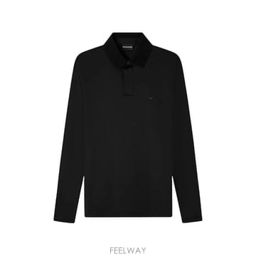 26 FW 아르마니 로고 긴소매 폴로 셔츠 EM004590AF10017 TP458907707