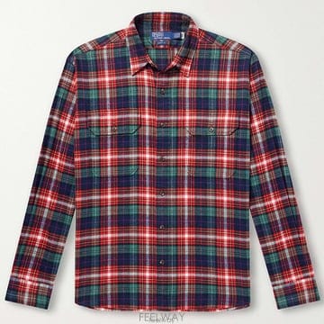 Ralph Lauren 26 FW ���� �����η� ���� Ŭ���� �÷� ü��Ʈ ���� üũ �ս����� ��ư �ö��� ����26 FW ���� �����η� ���� Ŭ���� �÷� ü��Ʈ ���� üũ 